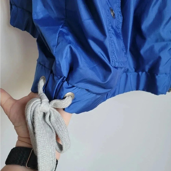 Eddie Bauer, New, Royal Blue 3/4 Sleeve Zip Front Windbreaker Jacket, Size XL - Picture 5 of 11